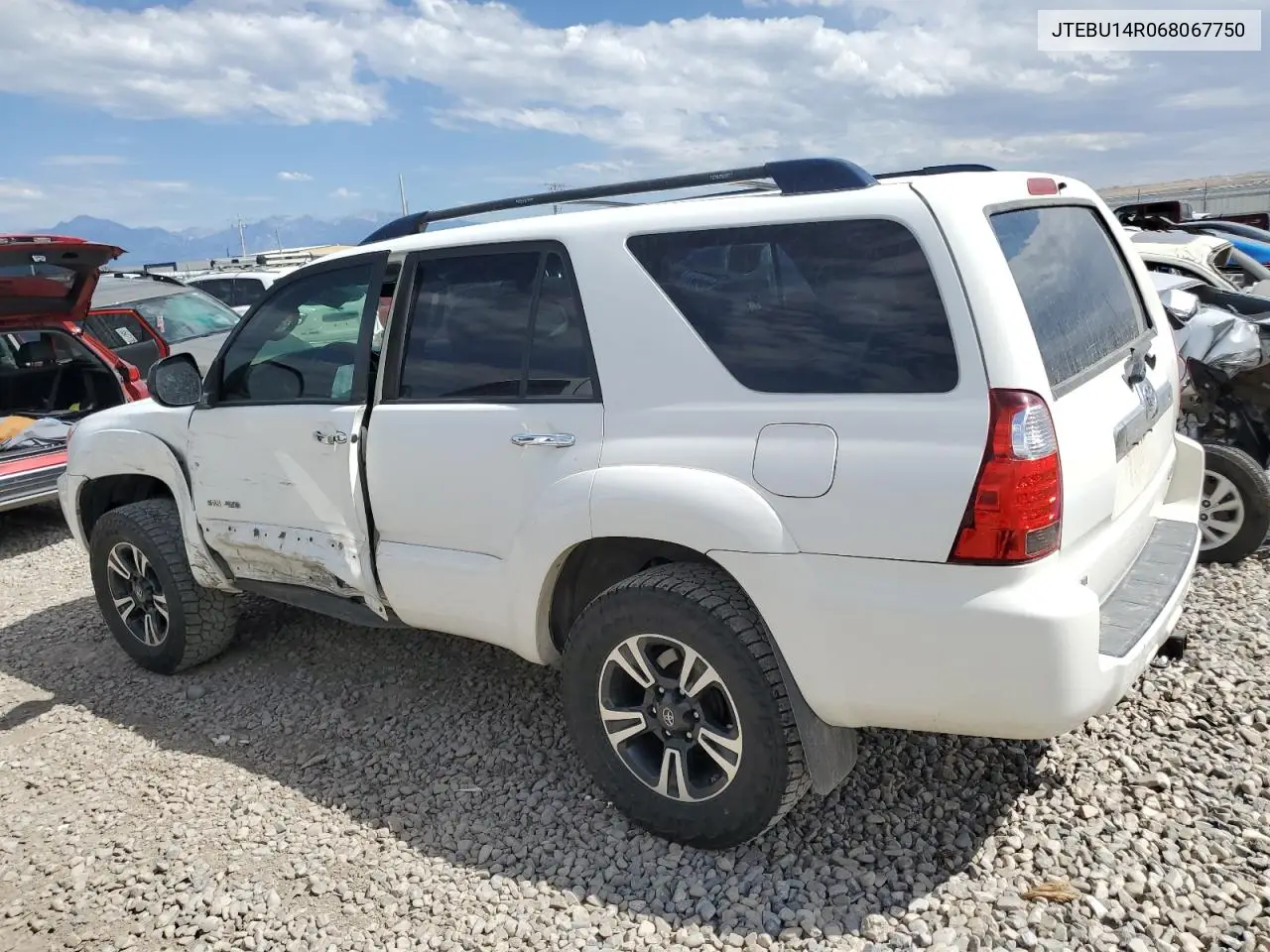 2006 Toyota 4Runner Sr5 VIN: JTEBU14R068067750 Lot: 65532325