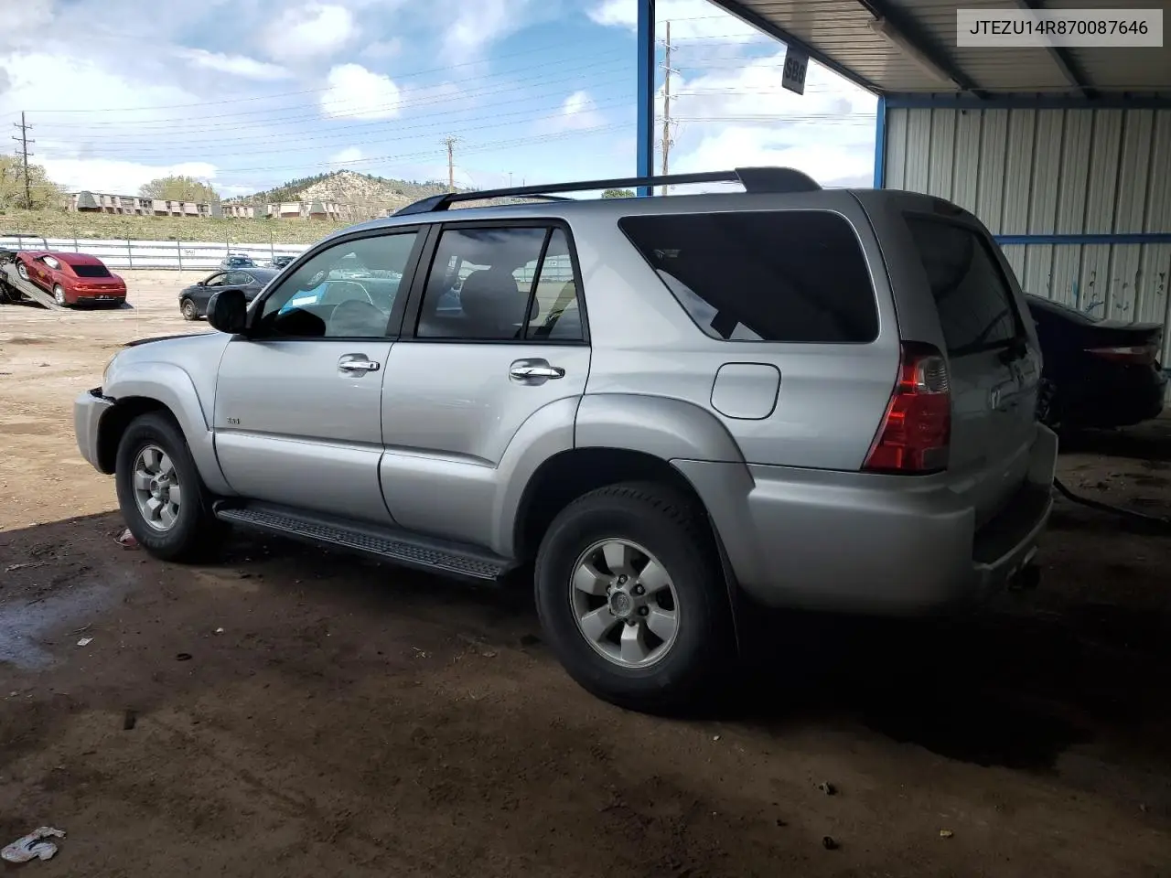 2007 Toyota 4Runner Sr5 VIN: JTEZU14R870087646 Lot: 54231875