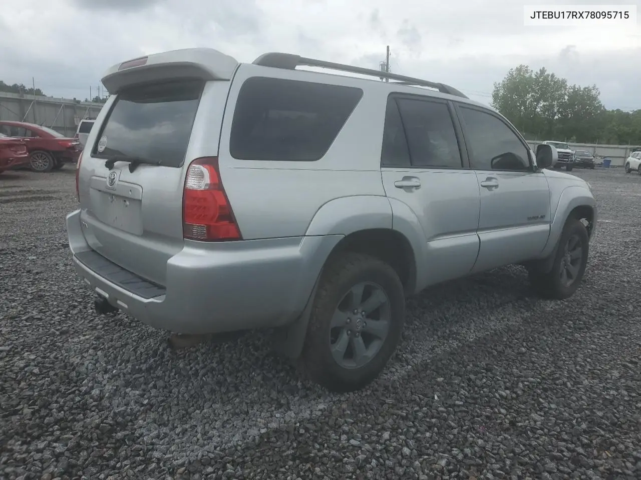 2007 Toyota 4Runner Limited VIN: JTEBU17RX78095715 Lot: 56511295