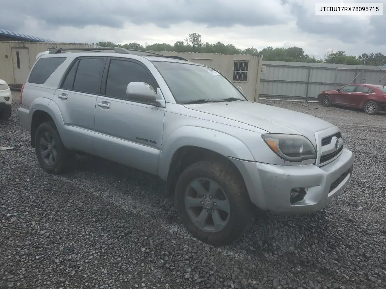 2007 Toyota 4Runner Limited VIN: JTEBU17RX78095715 Lot: 56511295