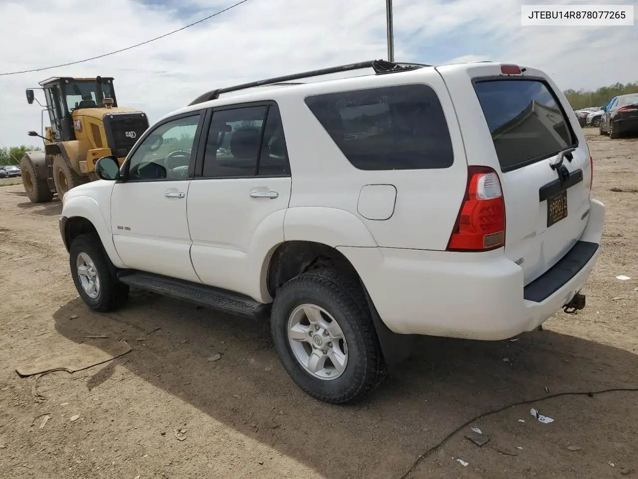 2007 Toyota 4Runner Sr5 VIN: JTEBU14R878077265 Lot: 56568065