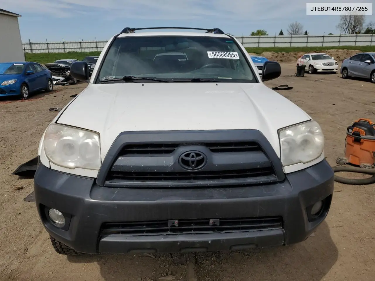 2007 Toyota 4Runner Sr5 VIN: JTEBU14R878077265 Lot: 56568065