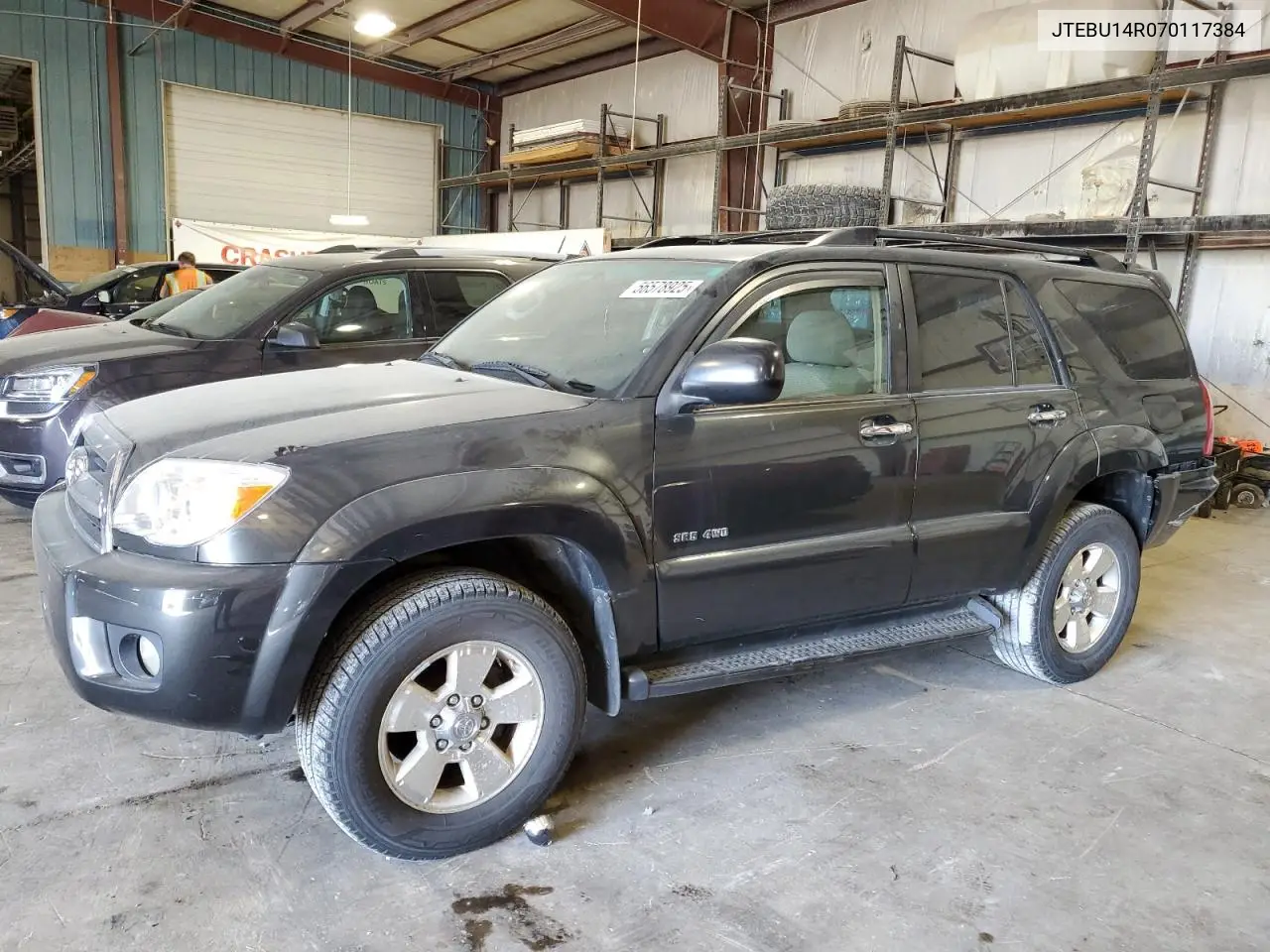 2007 Toyota 4Runner Sr5 VIN: JTEBU14R070117384 Lot: 56578925