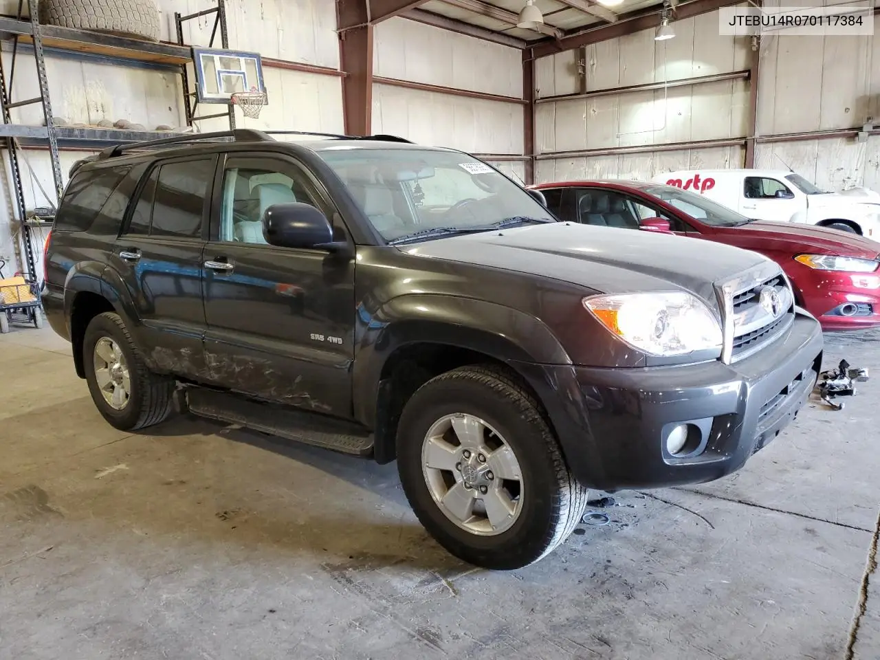 2007 Toyota 4Runner Sr5 VIN: JTEBU14R070117384 Lot: 56578925