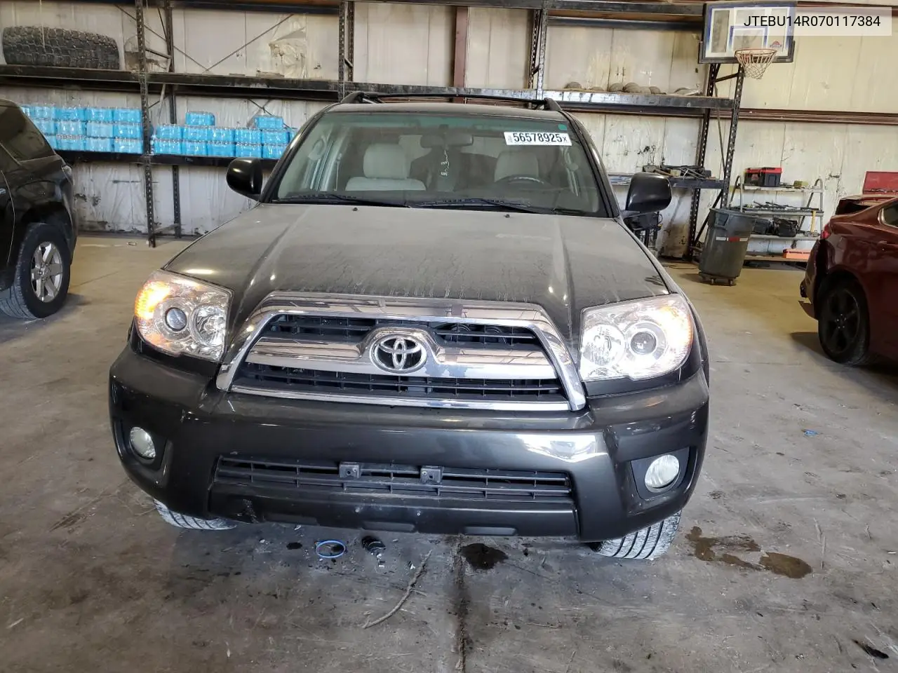 2007 Toyota 4Runner Sr5 VIN: JTEBU14R070117384 Lot: 56578925
