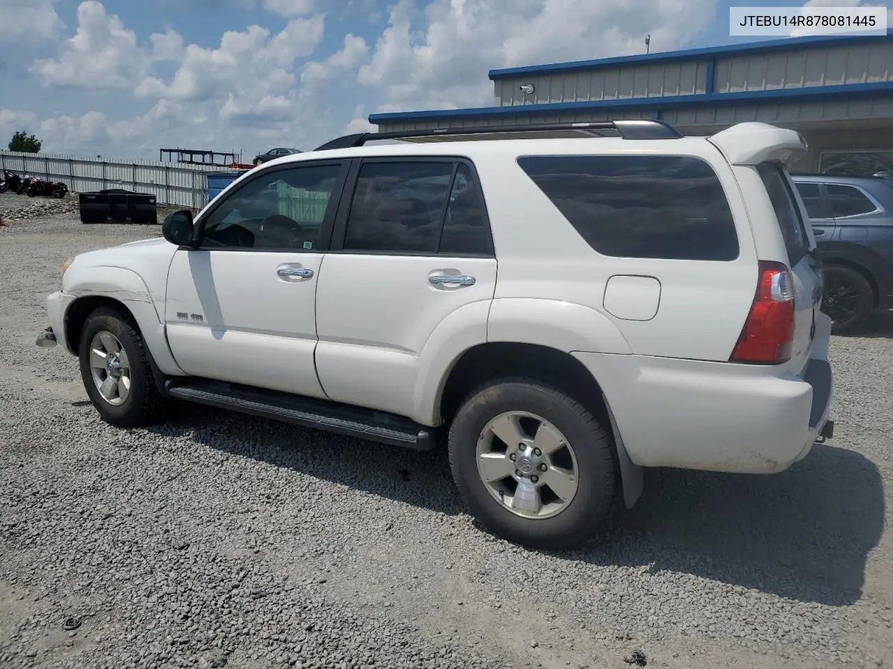 2007 Toyota 4Runner Sr5 VIN: JTEBU14R878081445 Lot: 56843295