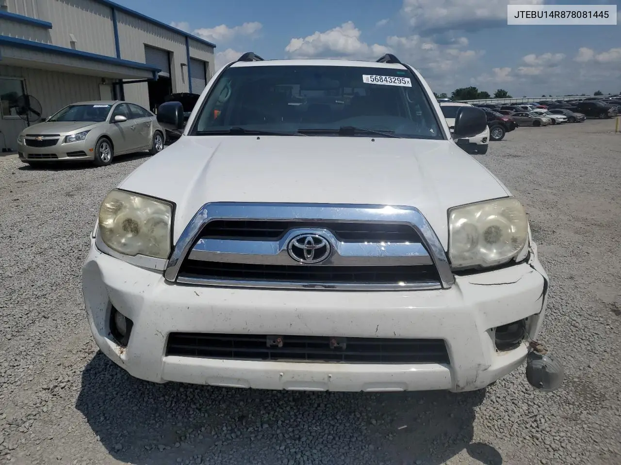 2007 Toyota 4Runner Sr5 VIN: JTEBU14R878081445 Lot: 56843295