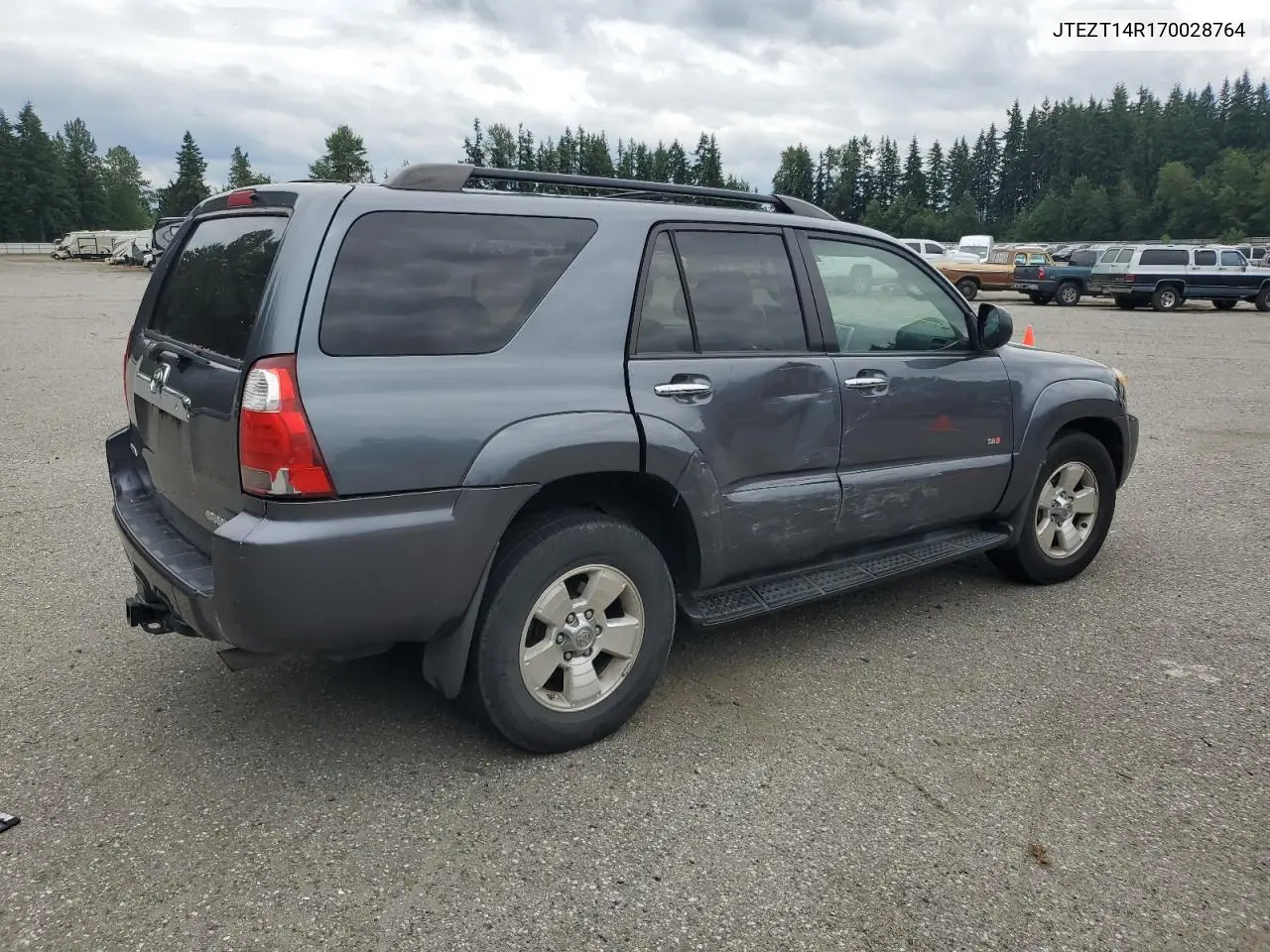 2007 Toyota 4Runner Sr5 VIN: JTEZT14R170028764 Lot: 60901005