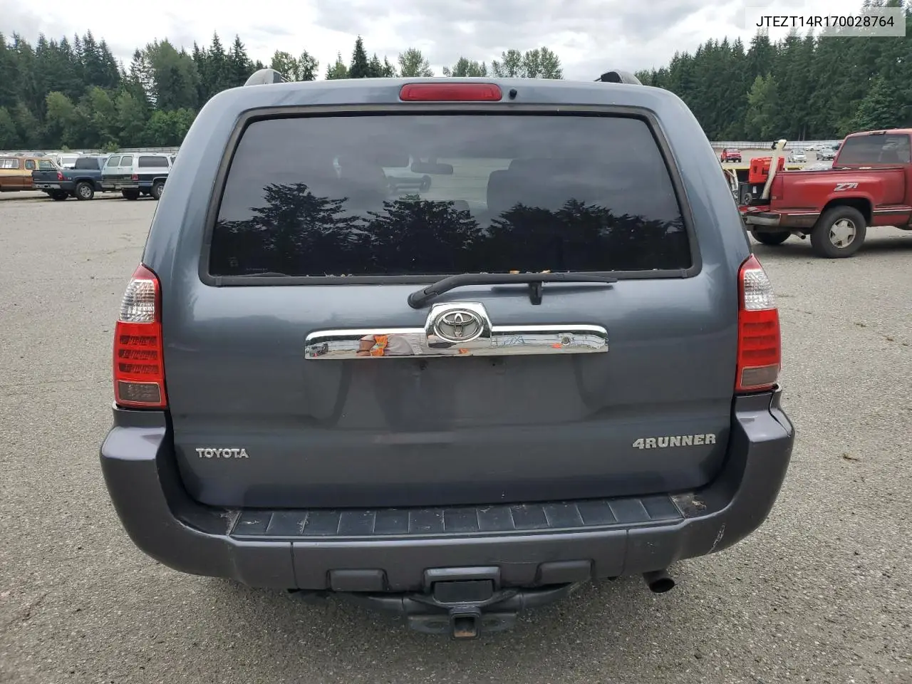 2007 Toyota 4Runner Sr5 VIN: JTEZT14R170028764 Lot: 60901005