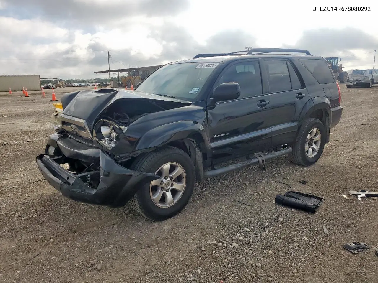 2007 Toyota 4Runner Sr5 VIN: JTEZU14R678080292 Lot: 62330205