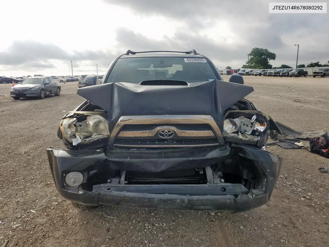 2007 Toyota 4Runner Sr5 VIN: JTEZU14R678080292 Lot: 62330205