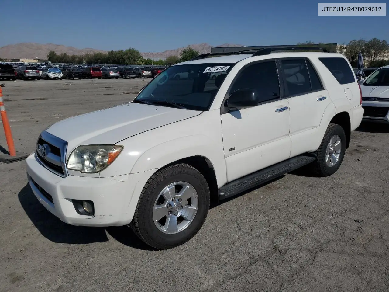 2007 Toyota 4Runner Sr5 VIN: JTEZU14R478079612 Lot: 62714145
