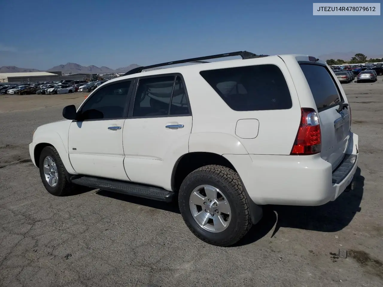 2007 Toyota 4Runner Sr5 VIN: JTEZU14R478079612 Lot: 62714145