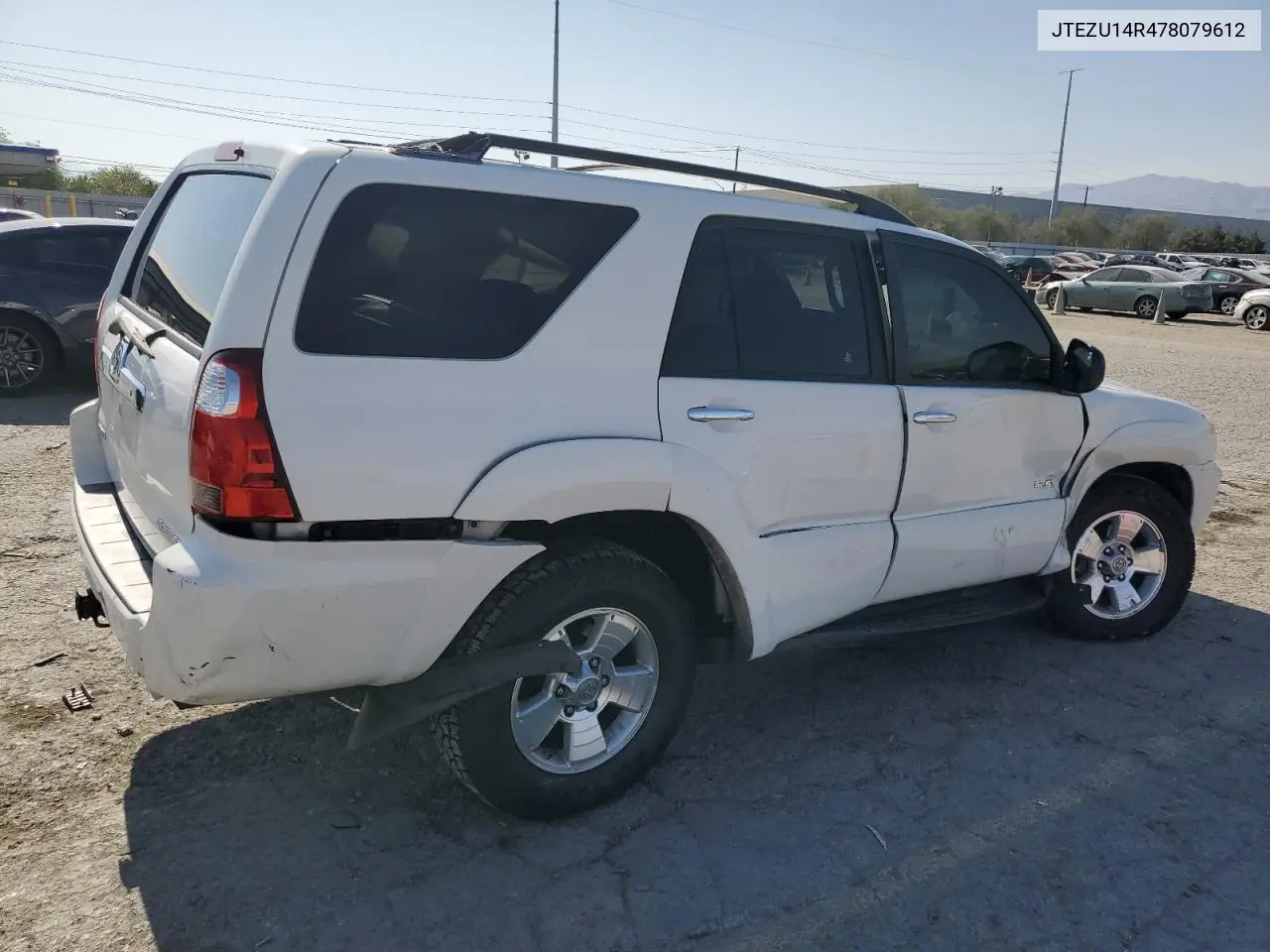 2007 Toyota 4Runner Sr5 VIN: JTEZU14R478079612 Lot: 62714145