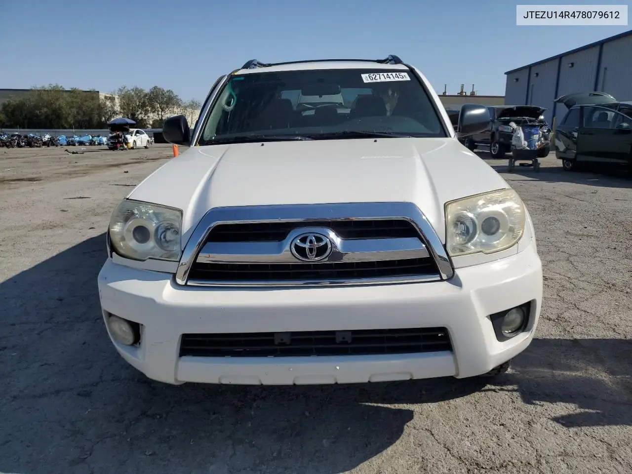 2007 Toyota 4Runner Sr5 VIN: JTEZU14R478079612 Lot: 62714145