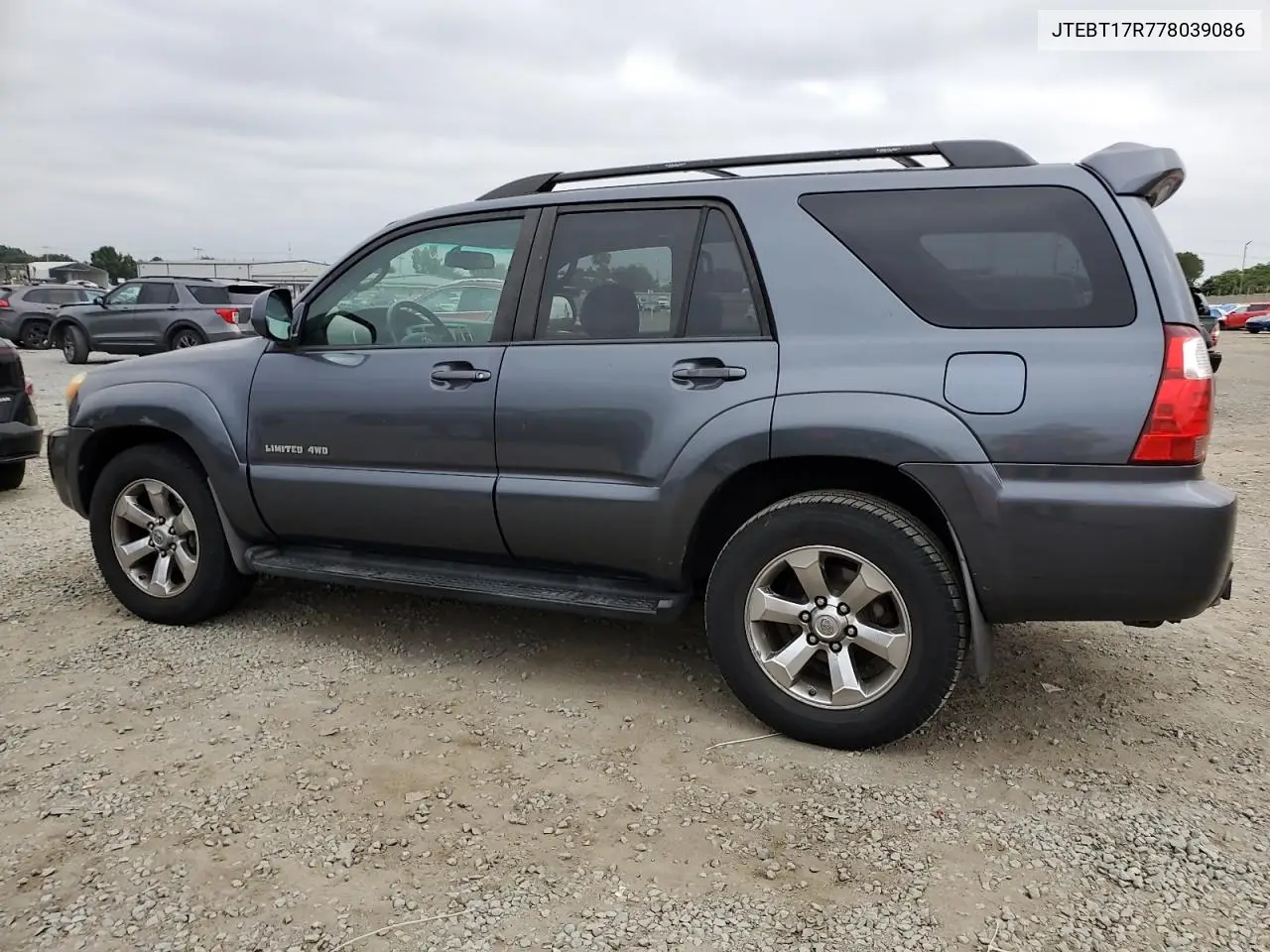 2007 Toyota 4Runner Limited VIN: JTEBT17R778039086 Lot: 64812875