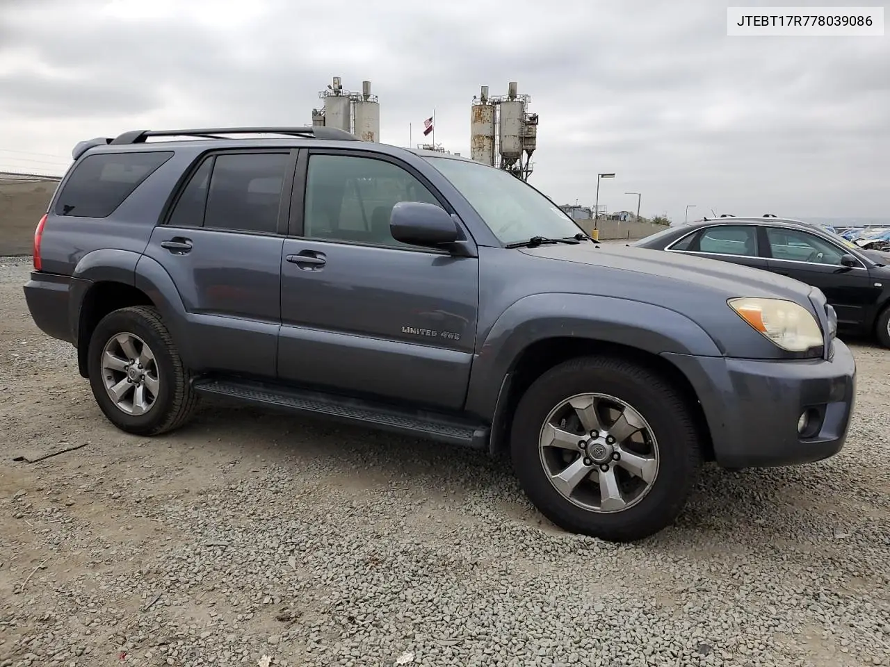 2007 Toyota 4Runner Limited VIN: JTEBT17R778039086 Lot: 64812875