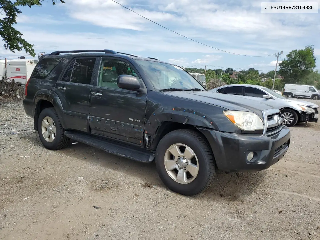 2007 Toyota 4Runner Sr5 VIN: JTEBU14R878104836 Lot: 65506655