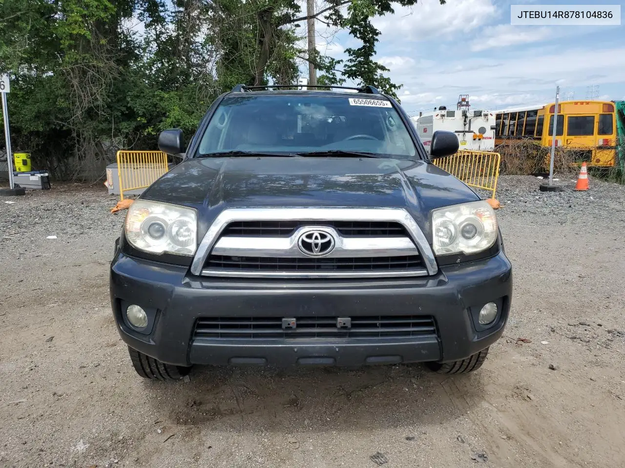 2007 Toyota 4Runner Sr5 VIN: JTEBU14R878104836 Lot: 65506655