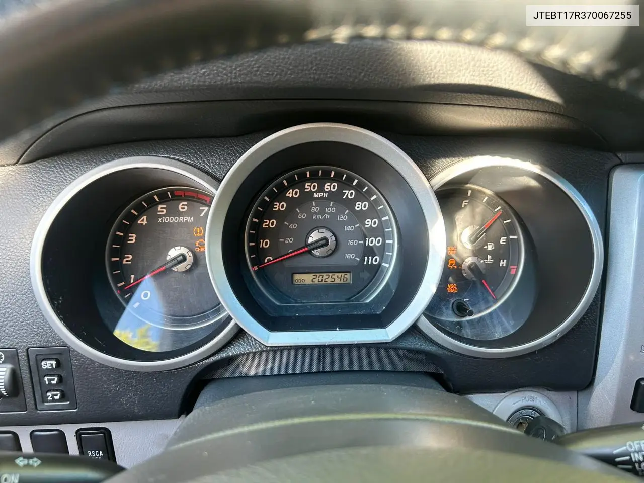 2007 Toyota 4Runner Limited VIN: JTEBT17R370067255 Lot: 65847245