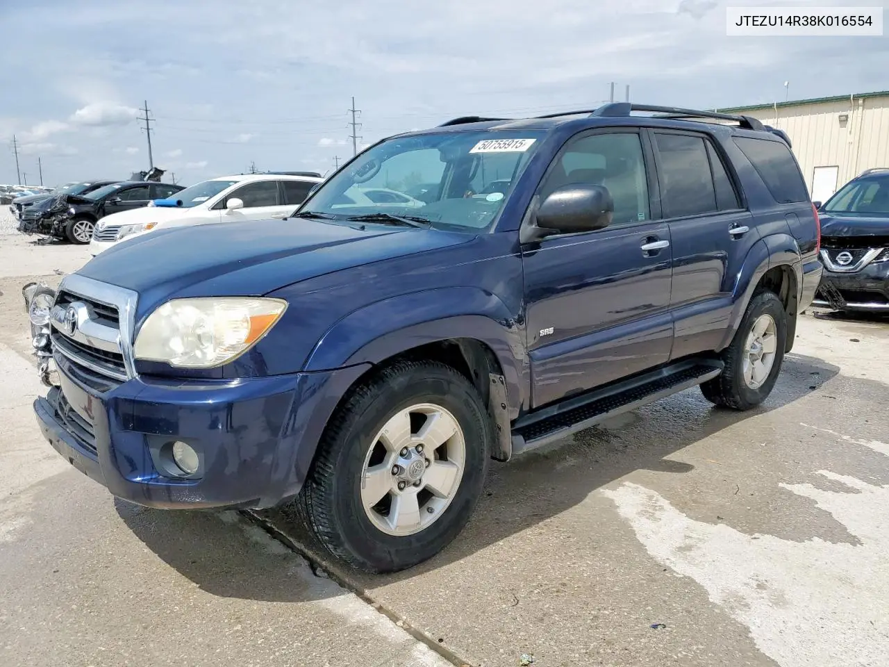 2008 Toyota 4Runner Sr5 VIN: JTEZU14R38K016554 Lot: 50755915