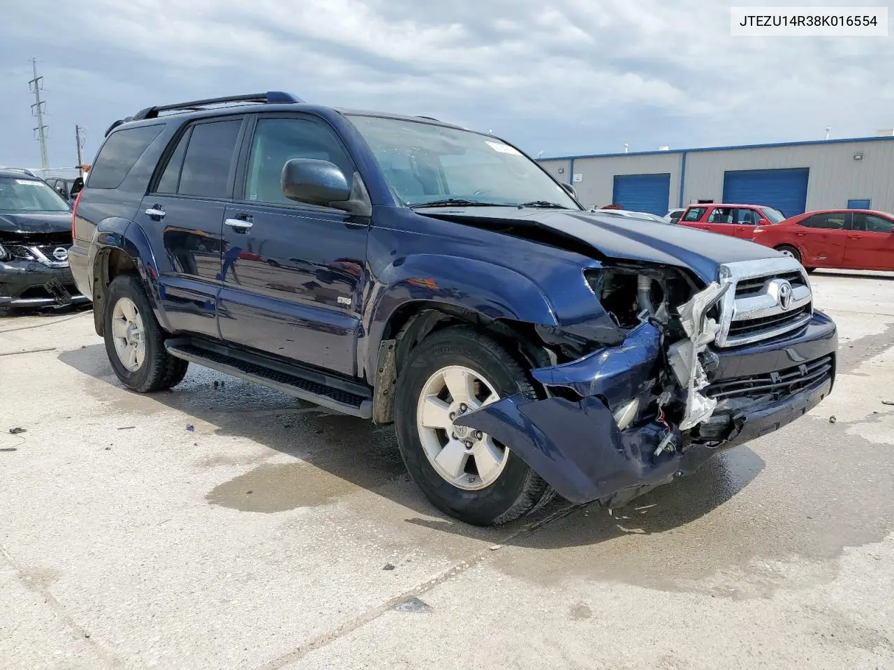 2008 Toyota 4Runner Sr5 VIN: JTEZU14R38K016554 Lot: 50755915