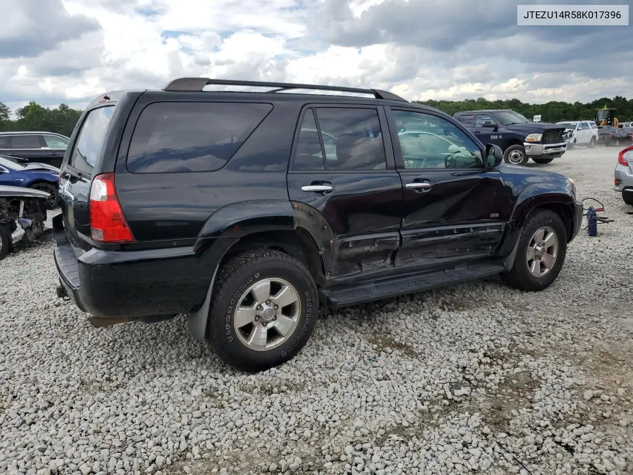 2008 Toyota 4Runner Sr5 VIN: JTEZU14R58K017396 Lot: 56894935