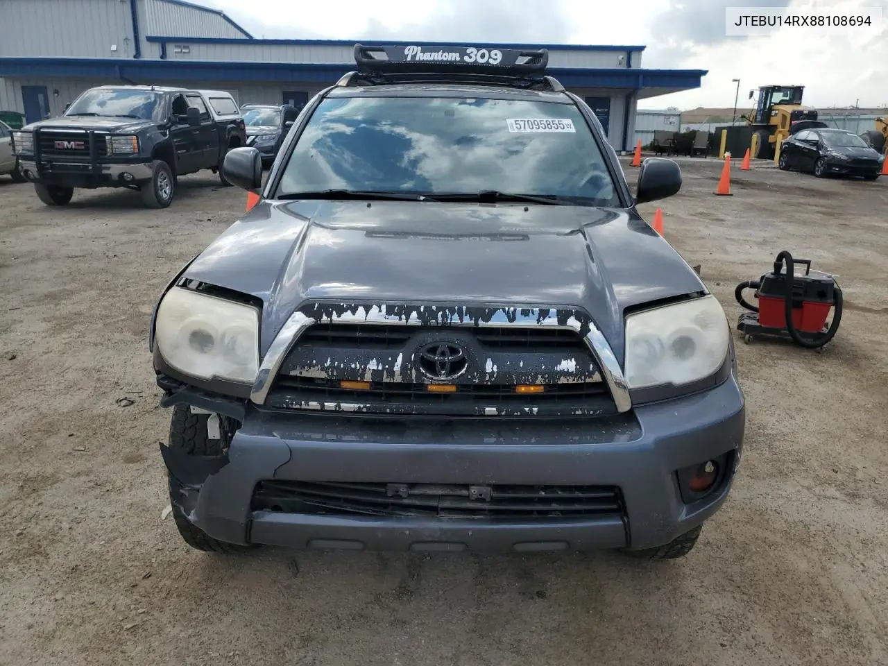 2008 Toyota 4Runner Sr5 VIN: JTEBU14RX88108694 Lot: 57095855