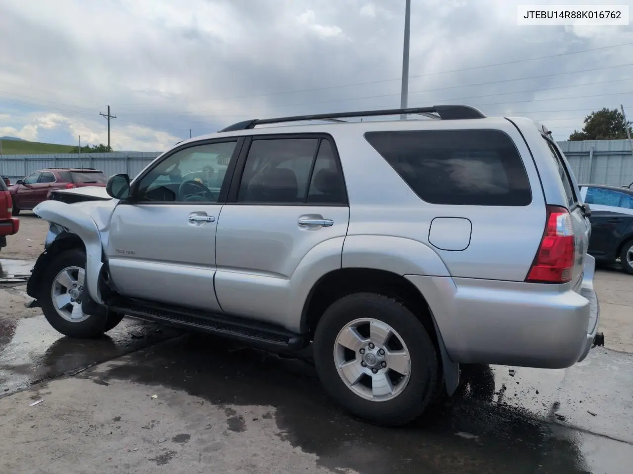 2008 Toyota 4Runner Sr5 VIN: JTEBU14R88K016762 Lot: 58600845