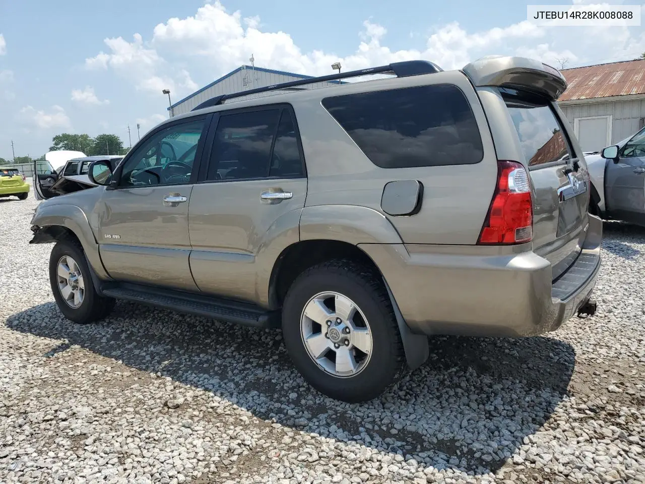 2008 Toyota 4Runner Sr5 VIN: JTEBU14R28K008088 Lot: 62836775