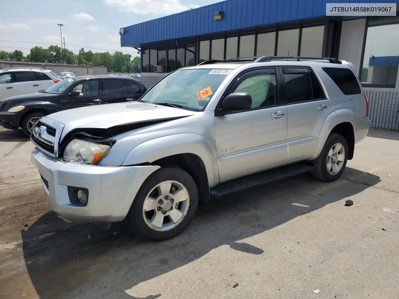 2008 Toyota 4Runner Sr5 VIN: JTEBU14R58K019067 Lot: 65332725