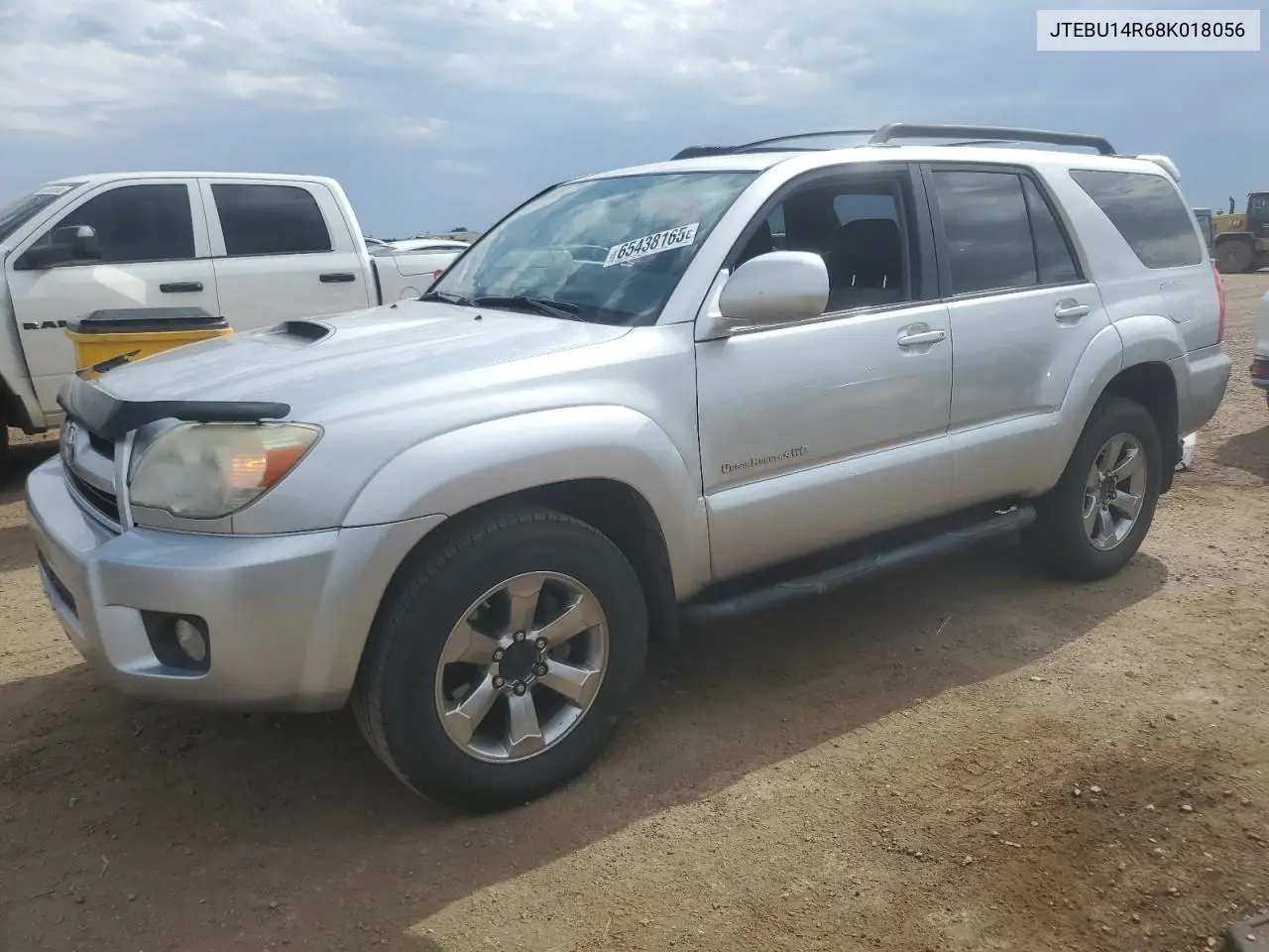 2008 Toyota 4Runner Sr5 VIN: JTEBU14R68K018056 Lot: 65438165