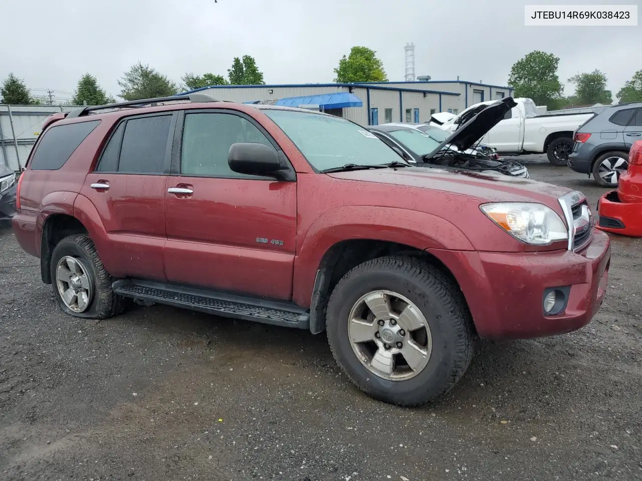 2009 Toyota 4Runner Sr5 VIN: JTEBU14R69K038423 Lot: 56800235