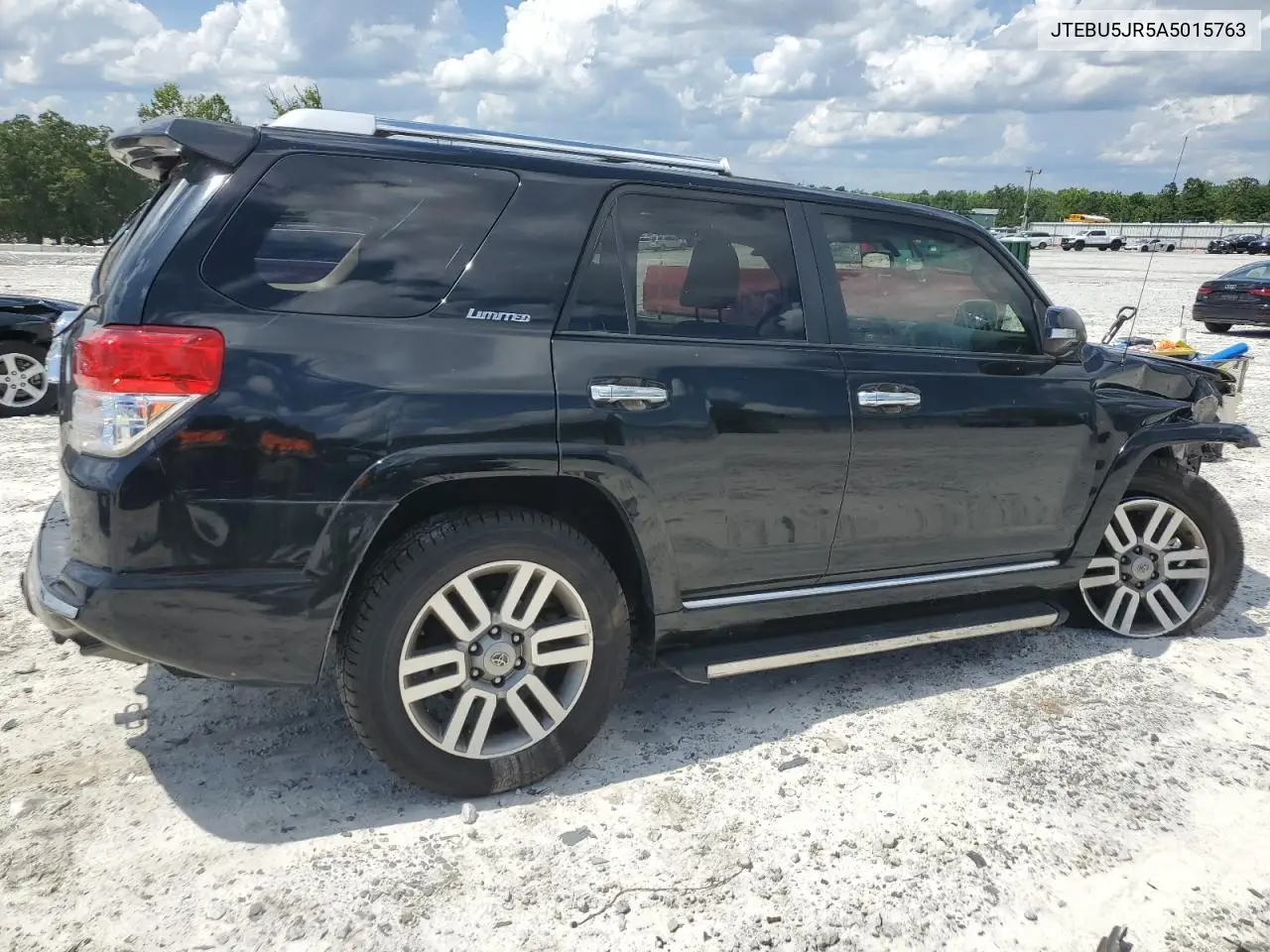 2010 Toyota 4Runner Sr5 VIN: JTEBU5JR5A5015763 Lot: 60978415