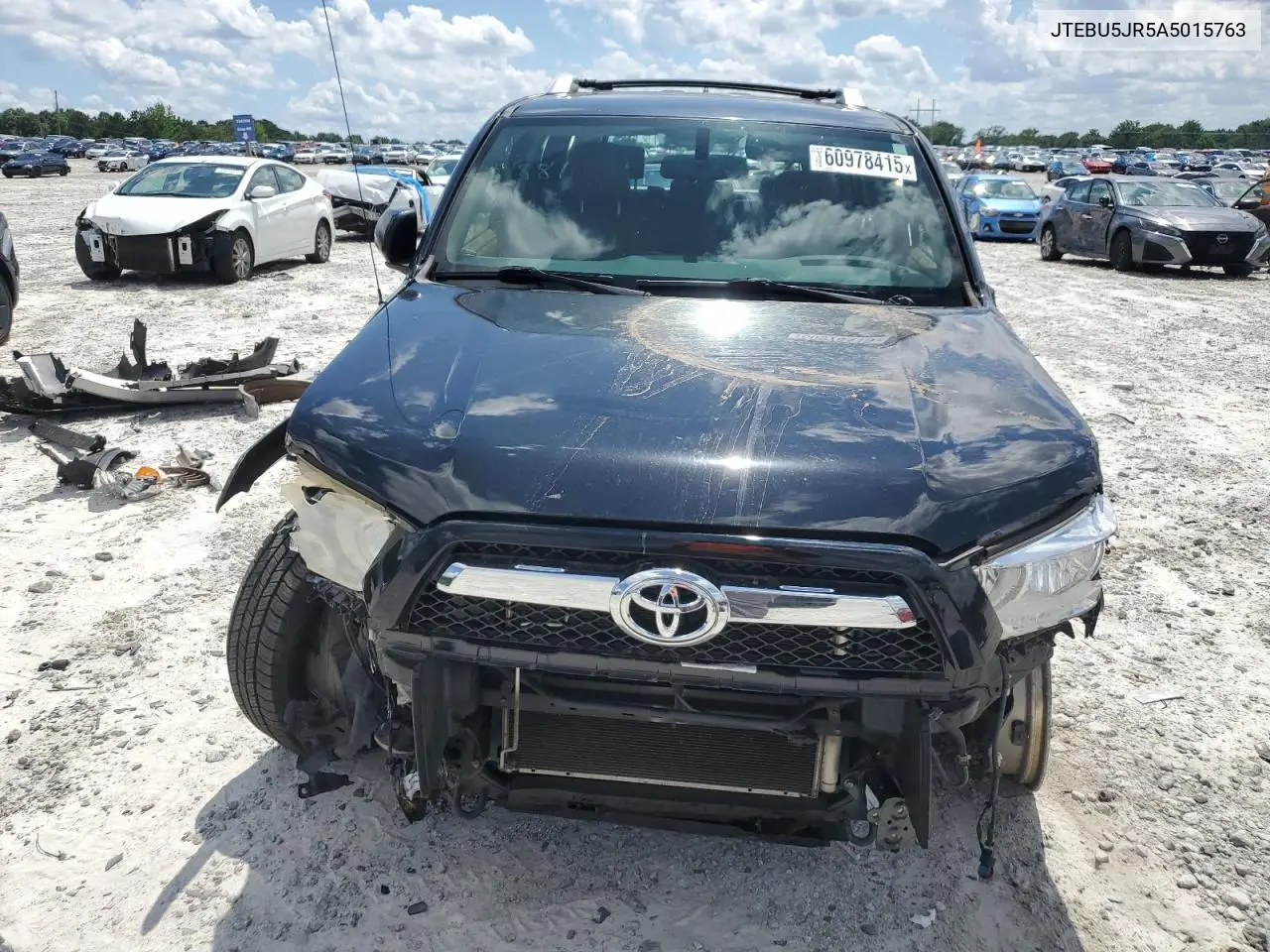2010 Toyota 4Runner Sr5 VIN: JTEBU5JR5A5015763 Lot: 60978415