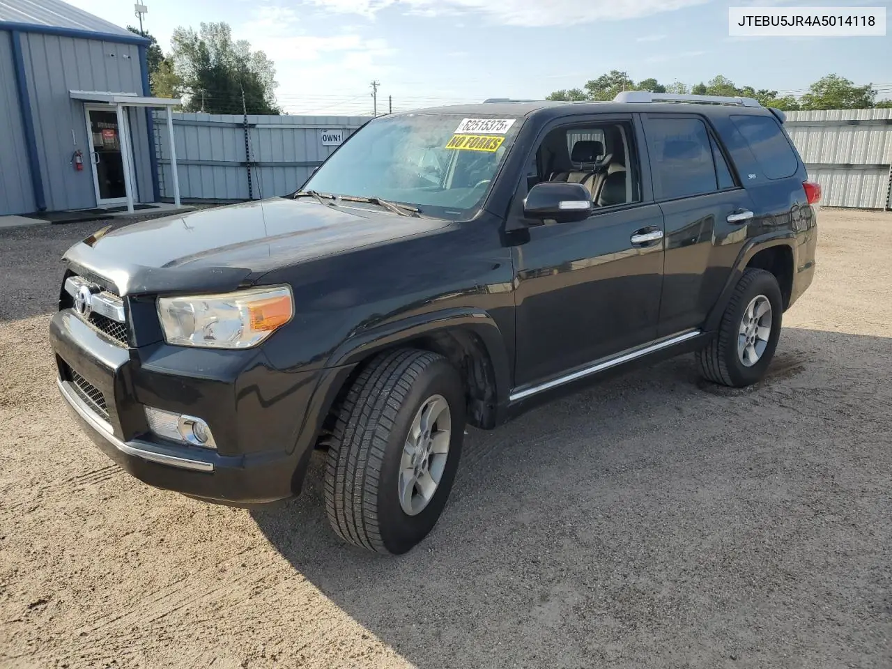 2010 Toyota 4Runner Sr5 VIN: JTEBU5JR4A5014118 Lot: 62515375