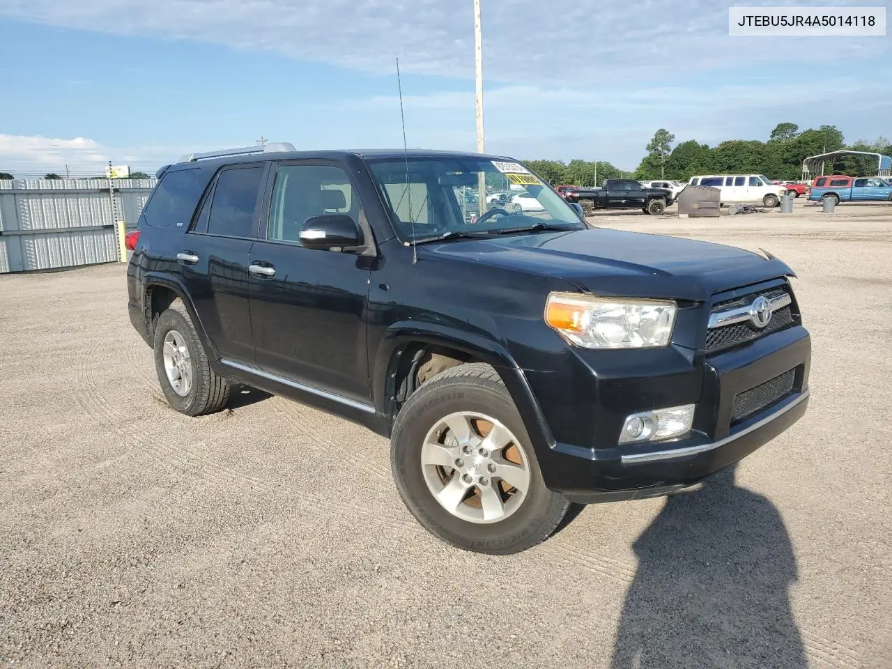 2010 Toyota 4Runner Sr5 VIN: JTEBU5JR4A5014118 Lot: 62515375
