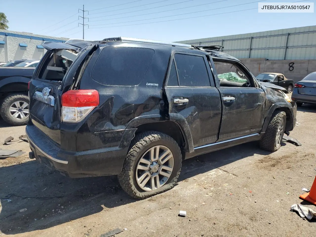 2010 Toyota 4Runner Sr5 VIN: JTEBU5JR7A5010547 Lot: 64875195