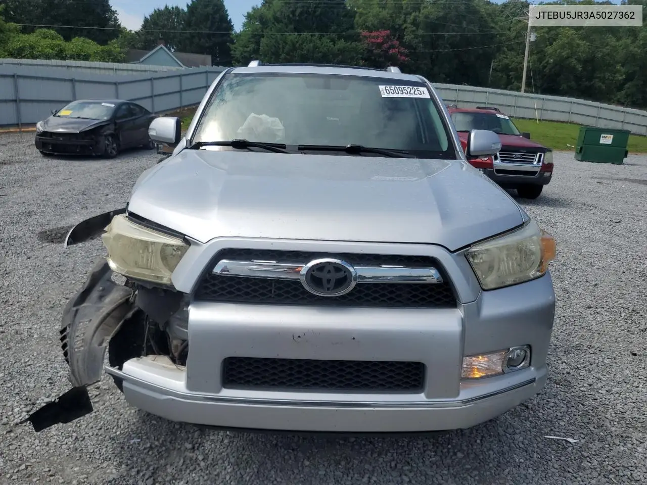 2010 Toyota 4Runner Sr5 VIN: JTEBU5JR3A5027362 Lot: 65095225