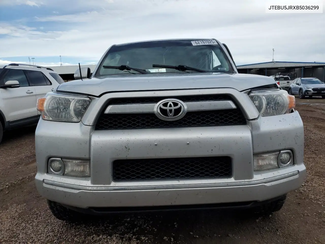 2011 Toyota 4Runner Sr5 VIN: JTEBU5JRXB5036299 Lot: 62197025
