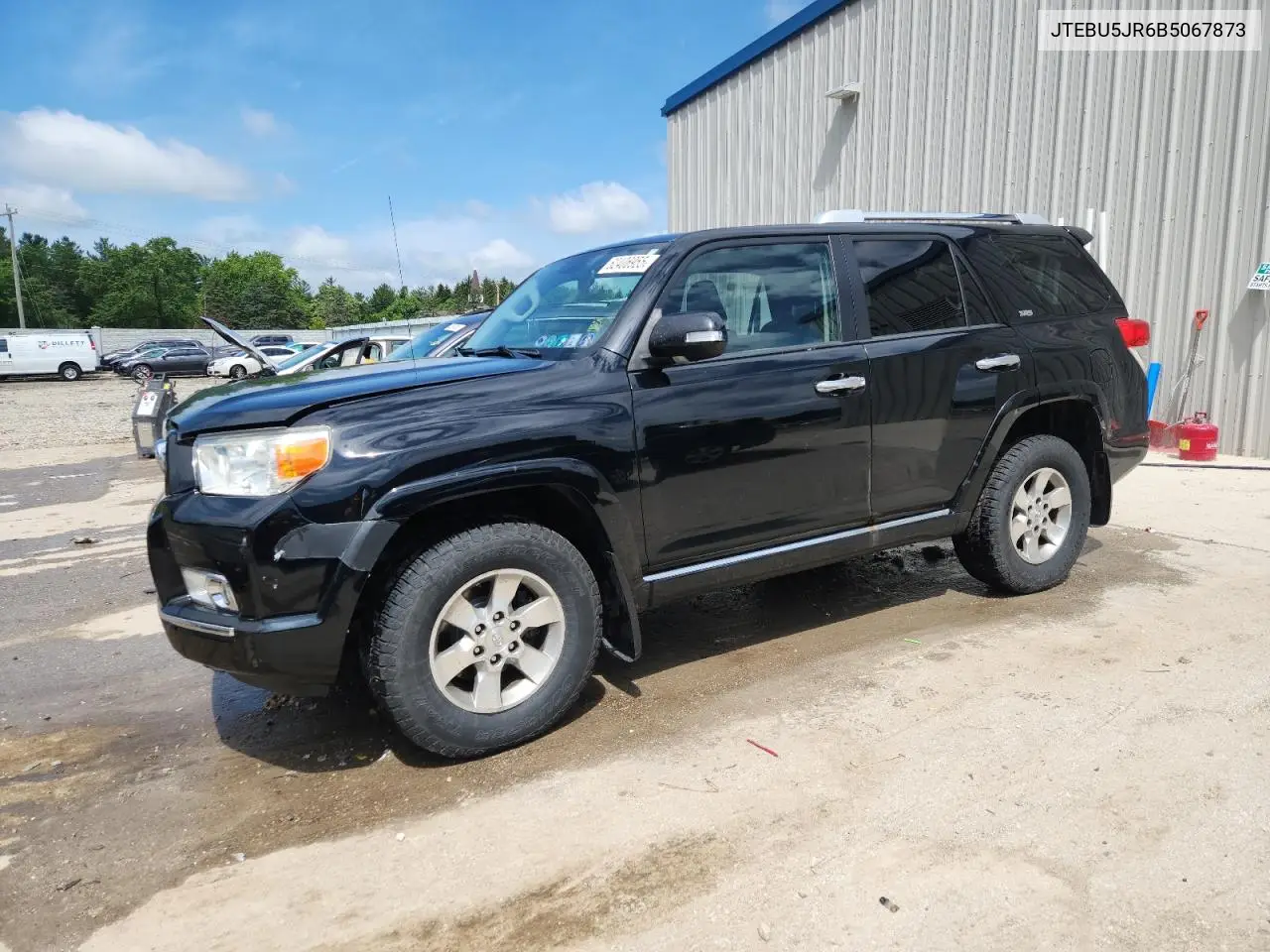 2011 Toyota 4Runner Sr5 VIN: JTEBU5JR6B5067873 Lot: 62406955
