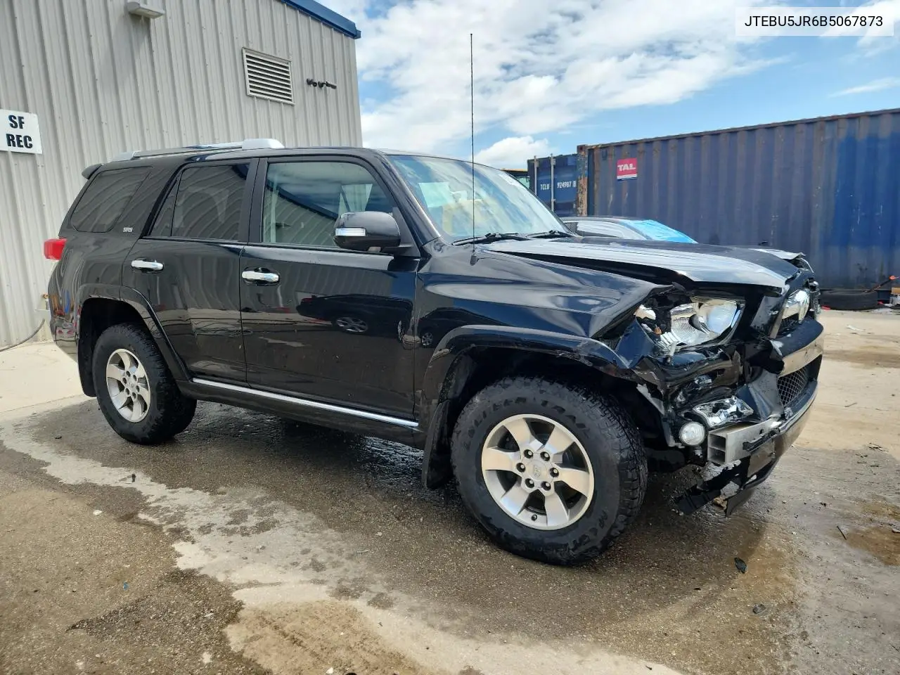 2011 Toyota 4Runner Sr5 VIN: JTEBU5JR6B5067873 Lot: 62406955