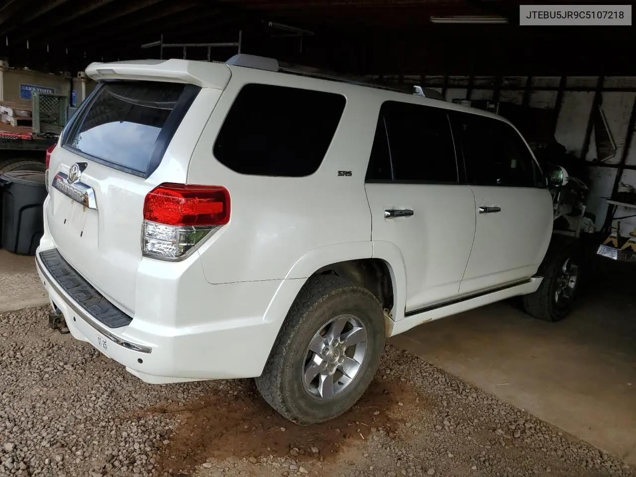 2012 Toyota 4Runner Sr5 VIN: JTEBU5JR9C5107218 Lot: 65092245