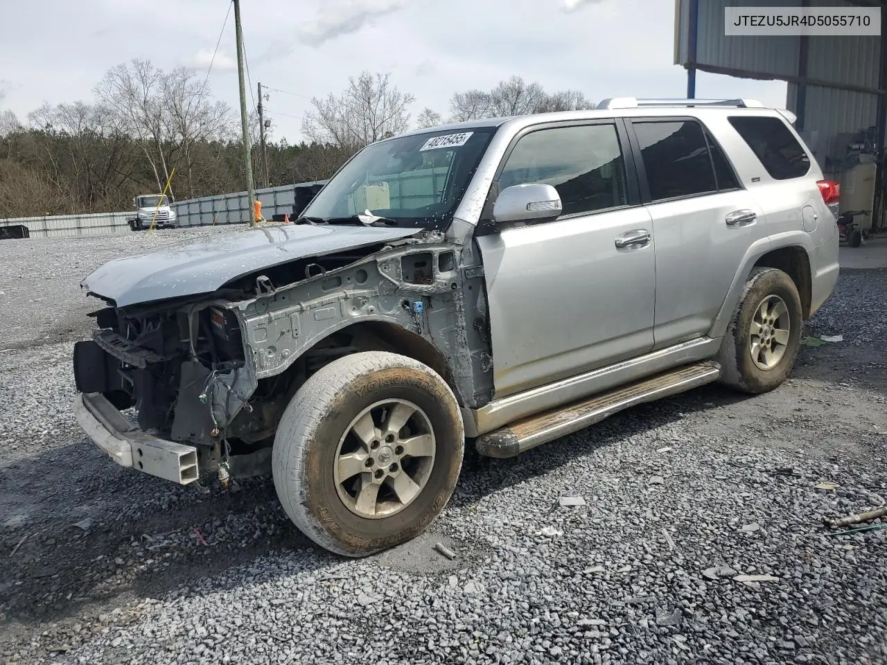 2013 Toyota 4Runner Sr5 VIN: JTEZU5JR4D5055710 Lot: 48215455