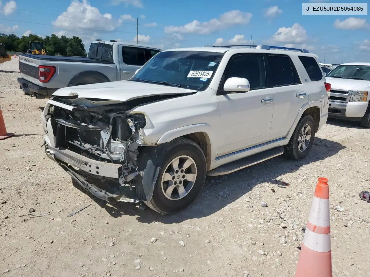 2013 Toyota 4Runner Sr5 VIN: JTEZU5JR2D5054085 Lot: 62915325