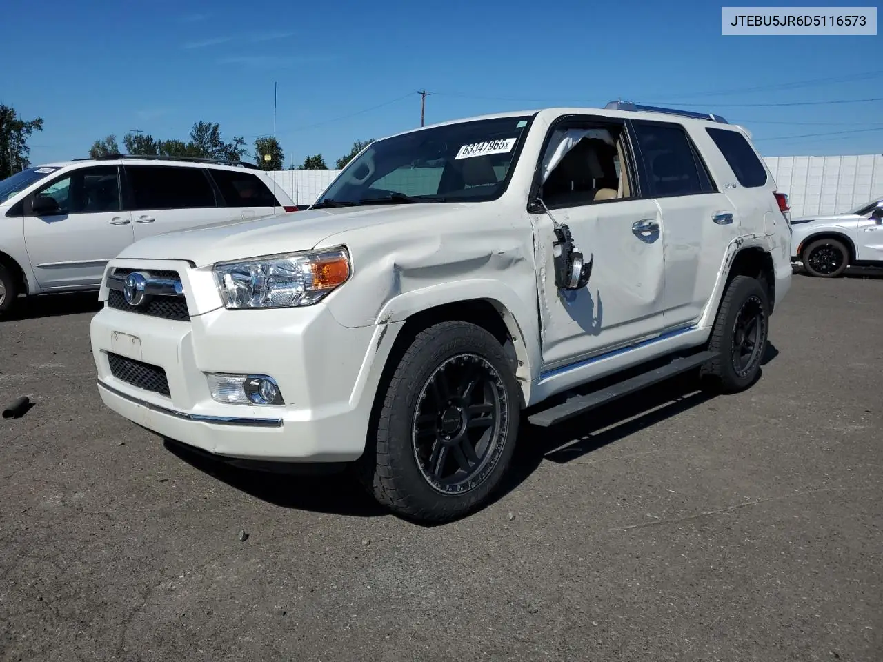 2013 Toyota 4Runner Sr5 VIN: JTEBU5JR6D5116573 Lot: 63347965