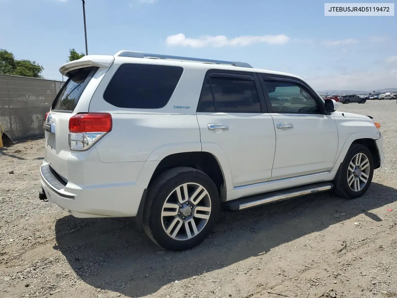 2013 Toyota 4Runner Sr5 VIN: JTEBU5JR4D5119472 Lot: 65818355