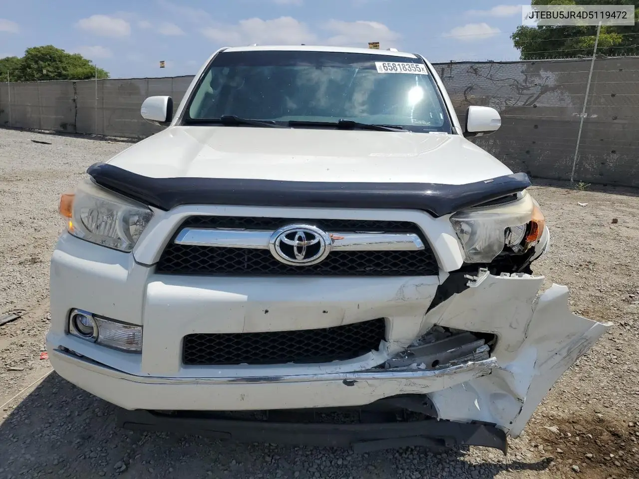 2013 Toyota 4Runner Sr5 VIN: JTEBU5JR4D5119472 Lot: 65818355