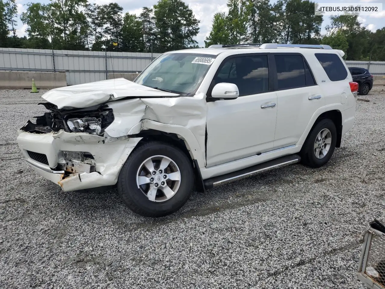 2013 Toyota 4Runner Sr5 VIN: JTEBU5JR3D5112092 Lot: 65880695