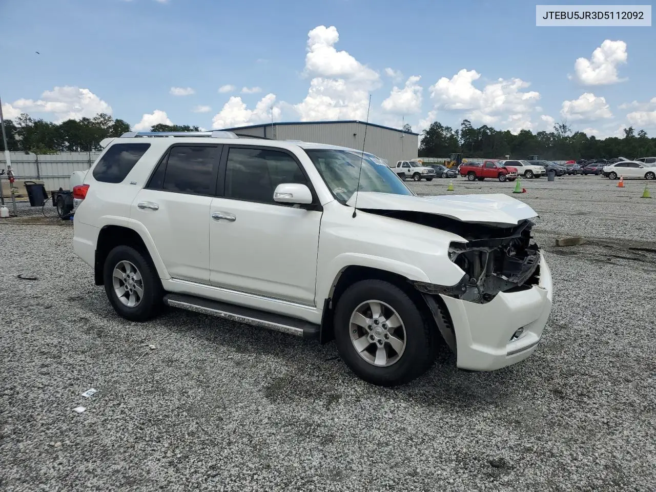 2013 Toyota 4Runner Sr5 VIN: JTEBU5JR3D5112092 Lot: 65880695